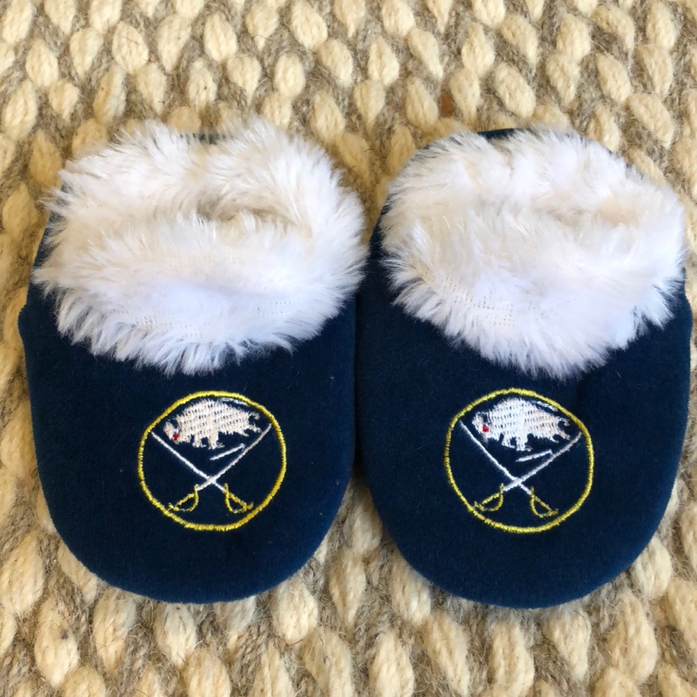 Buffalo Sabres baby slippers